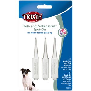 Trixie Floh- und Zeckenschutz Spot-On, Hund Hunde bis 15 kg