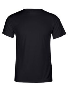 UV-Performance T-Shirt Plus Size Herren, Schwarz, 4XL