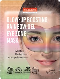 PUREDERM - Glow-Up Boosting Rainbow: Gel Eye Zone Mask, 8g Hydrogel-Augenmaske