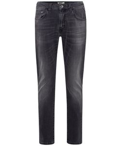 Pioneer - Herren Jeans Eric, Megaflex (PO 16161.6744), Farbe:black black used buffies (9806), Größe:W36, Länge:L36