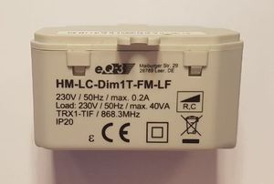 Homematic CLC Modul HM-LC-DIM1-T-FM-LF FUNK DIMMAKTOR Dimmer