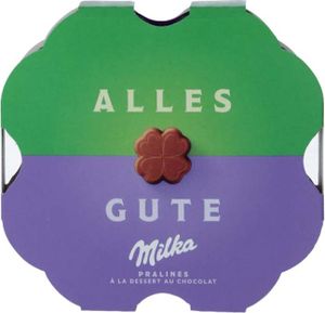 Mondelez Milka Alles Gute süße und feine Schokoladenpralinen 44g
