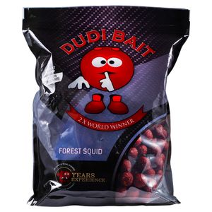 Dudi Bait Forest Squid Tari Slow Working 16mm 1kg kuliček na návnadu