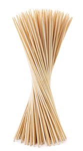 Pflanzstäbe aus Bambus - Rankhilfe Tomatenstangen Holz Rankstäbe Bambusstäbe 90 cm Pflanzenstäbe Anzuchtstäbe : 100 Stück