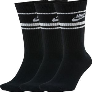 Ponožky Nike Socken Sportswear Essential Crew BLACK/WHITE XL