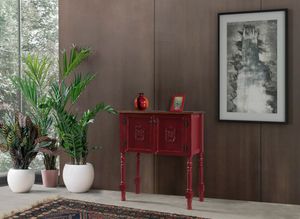 Skye Decor, Ada Dresser - Red, Kommode, Rot, 100 % MDF, 82 x 92 x 40 cm