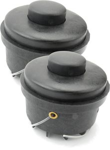 Matrix 2x Fadenkopf Mähfaden Fadenspule komplett für Rasentrimmer BLT 18-280 Li