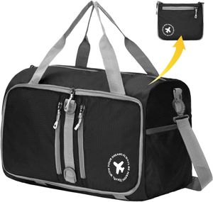 Faltbare Reisetasche, Handgepäck Cabin Bag Handtaschen Organizer Duffle Bag Faltbar Reisetasche Reise-Gepäck Koffer Tasche Kleidung Koffer