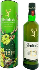 Glenfiddich 12 Years Festival Tube + Box 700ml 40% Vol.