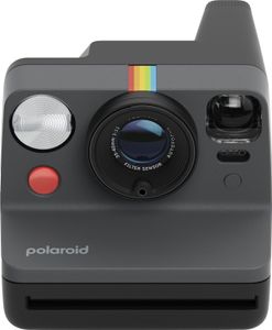 POLAROID, NOW Gen 3 Sofortbildkamera mit Doppelbelichtung Retro-Stil, Schwarz