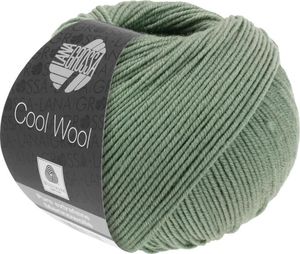 Lana Grossa Cool Wool 2000 2079 Schilfgrün 50g