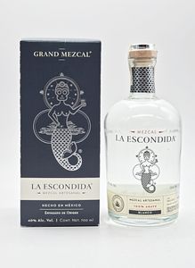 La Escondida Mezcal Artesanal Blanco 40% Vol. 0,7l in Geschenkbox