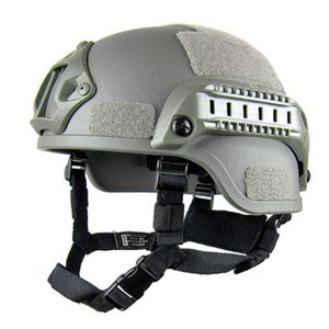 Taktischer Helm, Reithelm, Radfahren-helm,CS Swat Riding Protect Equipment，Grau, Größe:55-60