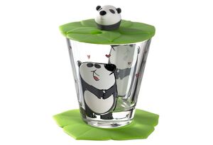 Leonardo Kinderglas Set Bambini Panda 215 ml - 3-teilig