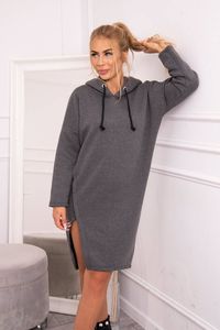 Kesi Sweatshirt-Kleider für Frauen Matilott dunkelgrau Universal