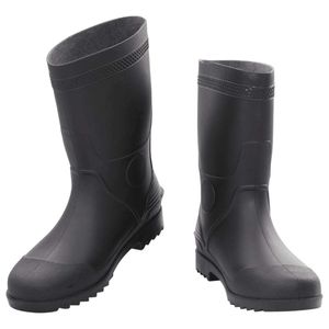 vidaXL Gummistiefel Schwarz Größe 45 PVC