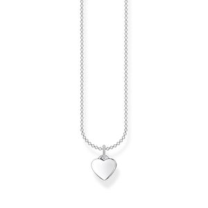 Thomas Sabo SCKE150322 Halskette mit Anhänger Damen Herz Sterling-Silber 45 cm