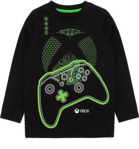 Xbox - Schlafanzug für Jungen NS6490 (164) (Schwarz/Grün)