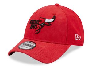 New Era 9Forty Strapback Cap - WASHED Chicago Bulls rot