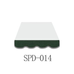 4m Markisenvolant /schabracke fertig genäht Markisenbespannung nur Volant SPD014