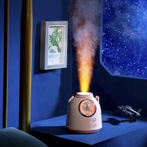 Astronaut Aroma Diffuser Luftbefeuchter Ultraschall Vernebler Raumbefeuchter Elektrisch Duftlampe Öle Diffusor Rosa