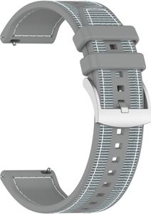 INF Silikon-Uhrenarmband für Samsung Galaxy Watch 3 45 mm Grau