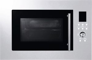 PKM Einbau Mikrowelle mit Grill LED-Display 23L Garraum MW900-23G-IN 900W