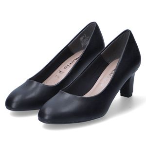 Tamaris Damen Pumps schwarz matt