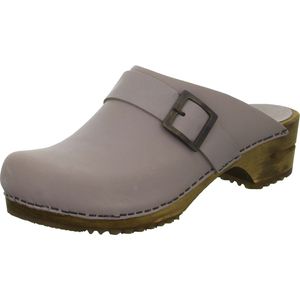 Sanita Wood-Urban Open Clog Grey Gr.39