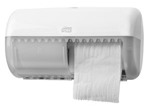 TORK Toilettenpapierspender H158xB286xT153mm weiß