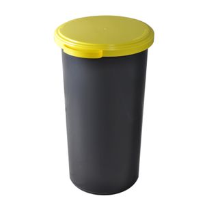 KUEFA VLC 60 Liter Müllsackständer, Mülleimer, Sammelbehälter für den Gelben Sack (Gelb)