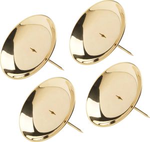 4x Adventskranz Kerzenteller Ø10cm Kranzteller Advent mit Dorn Messing Gold Deko 4x Adventskranz Kerzenteller Ø10cm Kranzteller Advent mit Dorn Messing Gold Deko