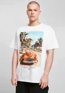 Mister Tee Havana Vibe Oversize T-shirt Weiß L Mann Weiß L