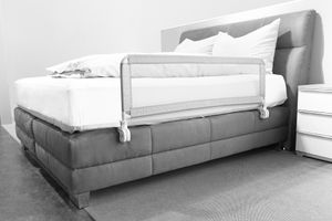 Fillikid TOP Bettgitter für Boxspringbetten, Design:grau