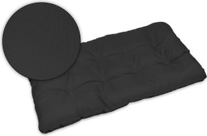 Hundebett Hundekissen Hundematratze Tierbett für Kleine, Mittlere und Grosse Hunde - Wasserdicht, Waschbar - Größe XXL - Schwarz