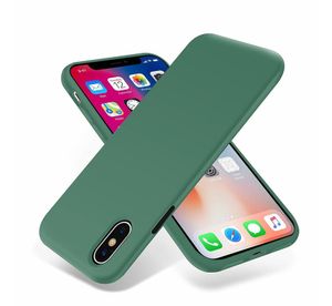 ShieldCase iPhone X / Xs  Hülle Silikon (grün)