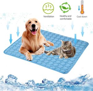 100X70cm Kühlmatte für Katze Hunde, Haustier Eismatte Hundematte, Bett Kühldecke, Waschbar Haustiere Kühlkissen Kältematte (Blau) 100X70cm Kühlmatte für Katze Hunde, Haustier Eismatte Hundematte, Bett Kühldecke, Waschbar Haustiere Kühlkissen Kältematte (Blau)