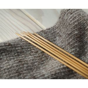 Seeknit | Nadelspiel Bambus Strumpfstricknadeln | 20cm 3.75mm