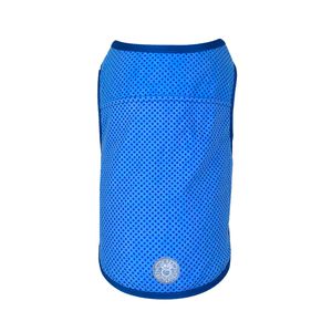 GF Pet ElastoFit Ice Vest - Kühlweste für Hunde- Kühlung für Hunde- Größe XL Kühlende Jacke Rückenlänge 53cm- Blau