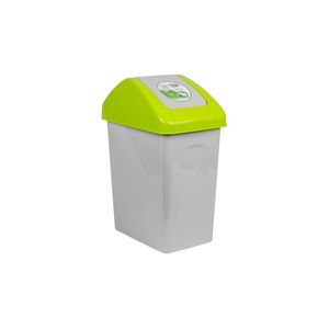 Abfalleimer mit Kippdeckel 10 Liter Branq Mülleimer Mülltrennung