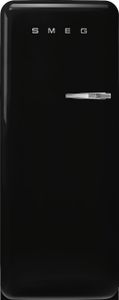 SMEG FAB28LBL6 Kühlschrank Linksanschlag Schwarz 50`s Style, 2025 Modell,