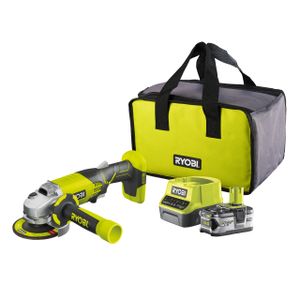 Ryobi R18AG-0 Winkelschleifer-Akku 18 V ONE+ 115 mm 7500 U/min Kit 4,0 Ah