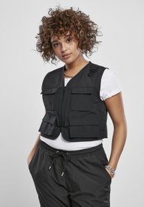 Dětská vesta Urban Classics Ladies Short Tactical Vest black - M