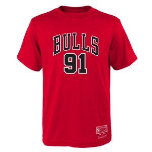 NBA Kinder Shirt - Chicago Bulls Dennis Rodman BS8