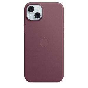 Apple iPhone 15 Plus Feingewebe Case mit MagSafe Mulberry iPhone 15 Plus