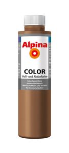 Alpina Voll und Abtönfarbe Wandfarbe Alpina Color Farbton Candy Brown 750 ml