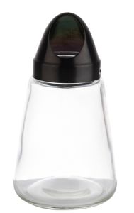 APS Snackspender Glas/Edelstahl 350 ml schwarz