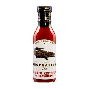 Oryginalny australijski ketchup pomidorowy z chili dla dorosłych 355 ml