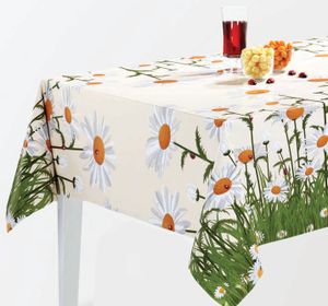 PVC Tischdecke Margarita Wachstuch NEU - Breite & Länge wählbar - abwaschbare Tischdecke, Größe:140 x 240 cm
