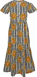 Regatta - "Orla Kiely" Midikleid Gestuft für Damen RG11723 (36 DE) (Gelb)